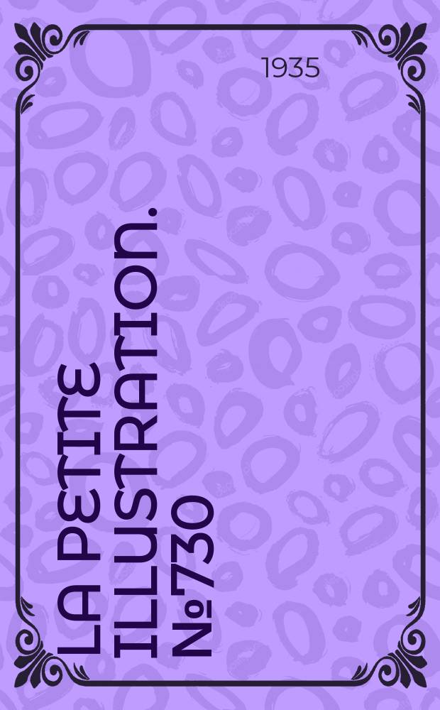 La Petite illustration. № 730 : Do, mi, sol, do!