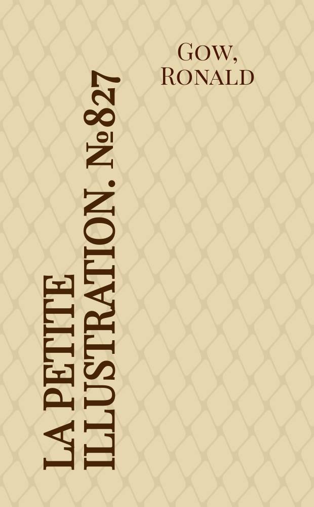 La Petite illustration. № 827 : R&ecirc;ves sans provision