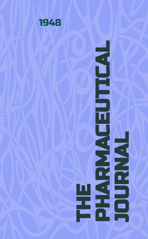 The Pharmaceutical journal : A weekly record of pharmacy and allied sciences Establ. 1841. Vol.106 (160), №4413