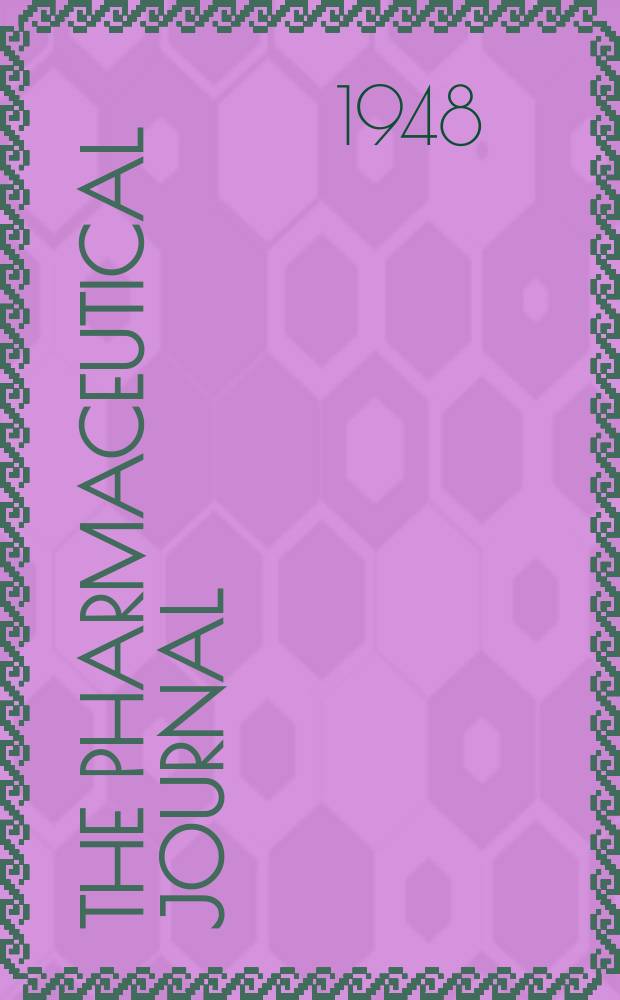 The Pharmaceutical journal : A weekly record of pharmacy and allied sciences Establ. 1841. Vol.107 (161), №4420