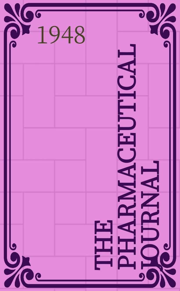 The Pharmaceutical journal : A weekly record of pharmacy and allied sciences Establ. 1841. Vol.107 (161), №4438