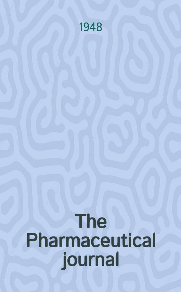 The Pharmaceutical journal : A weekly record of pharmacy and allied sciences Establ. 1841. Vol.107 (161), №4439