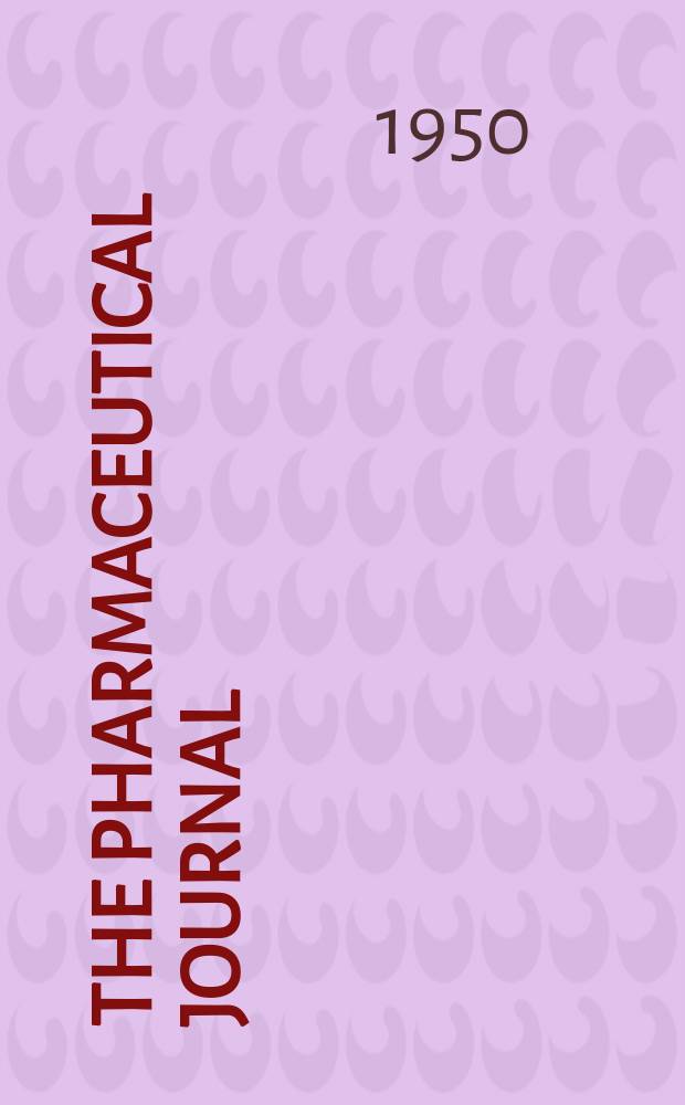 The Pharmaceutical journal : A weekly record of pharmacy and allied sciences Establ. 1841. Vol.110 (164), №4498