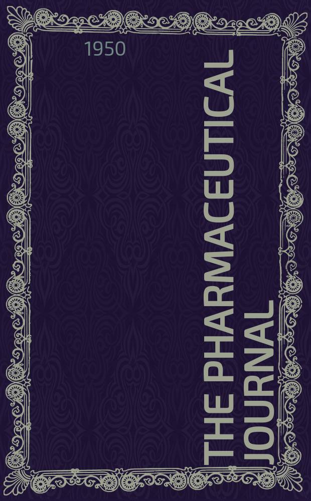 The Pharmaceutical journal : A weekly record of pharmacy and allied sciences Establ. 1841. Vol.110 (164), №4505