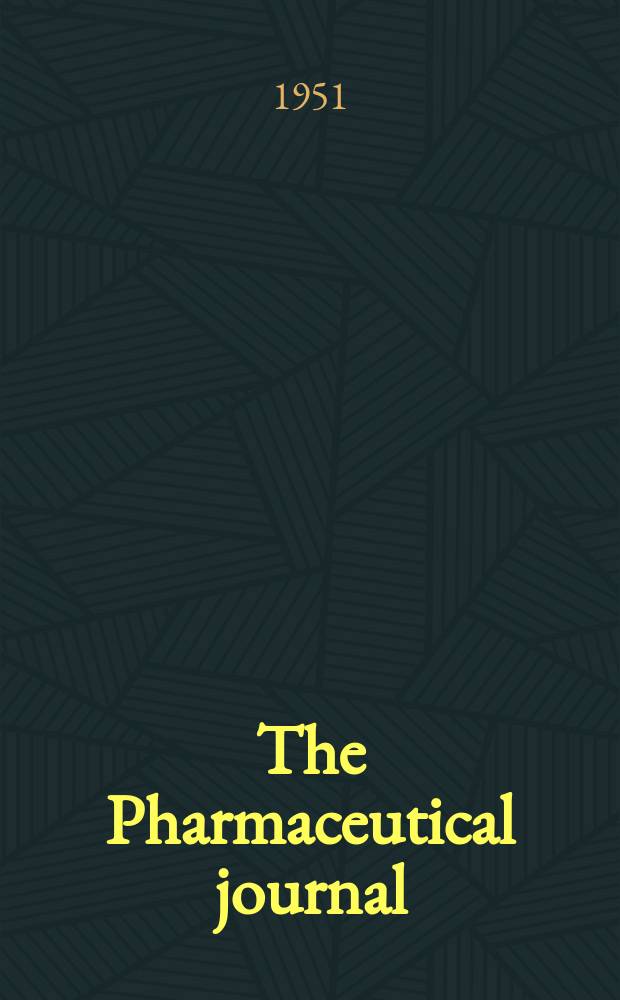The Pharmaceutical journal : A weekly record of pharmacy and allied sciences Establ. 1841. Vol.112 (166), №4566