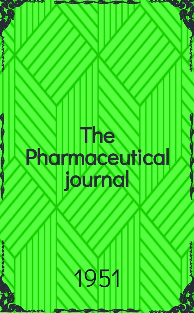 The Pharmaceutical journal : A weekly record of pharmacy and allied sciences Establ. 1841. Vol.112 (166), №4568