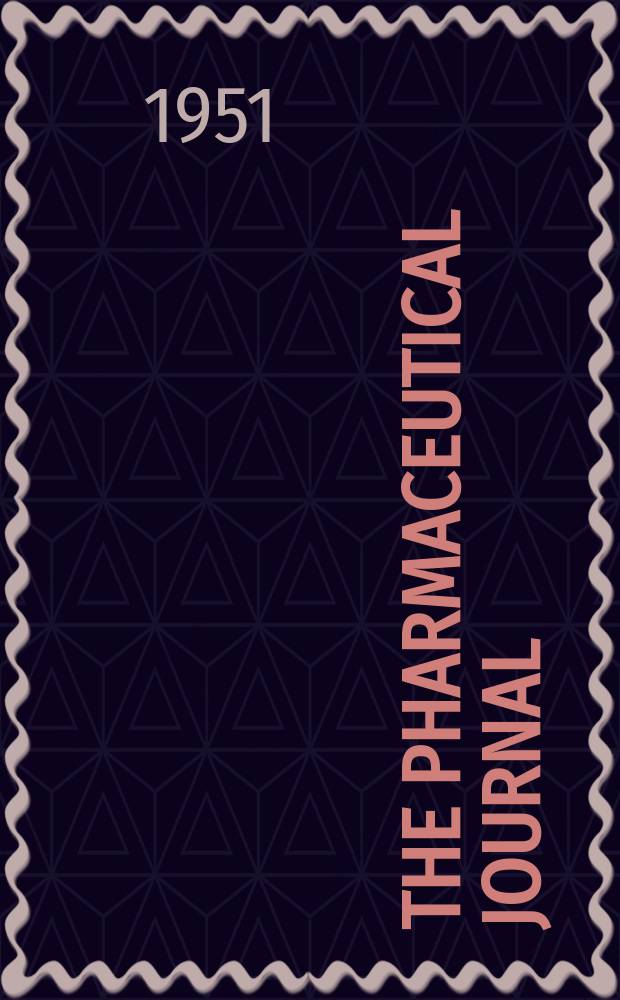 The Pharmaceutical journal : A weekly record of pharmacy and allied sciences Establ. 1841. Vol.113 (167), №4577