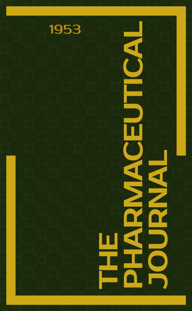 The Pharmaceutical journal : A weekly record of pharmacy and allied sciences Establ. 1841. Vol.117 (171), №4694
