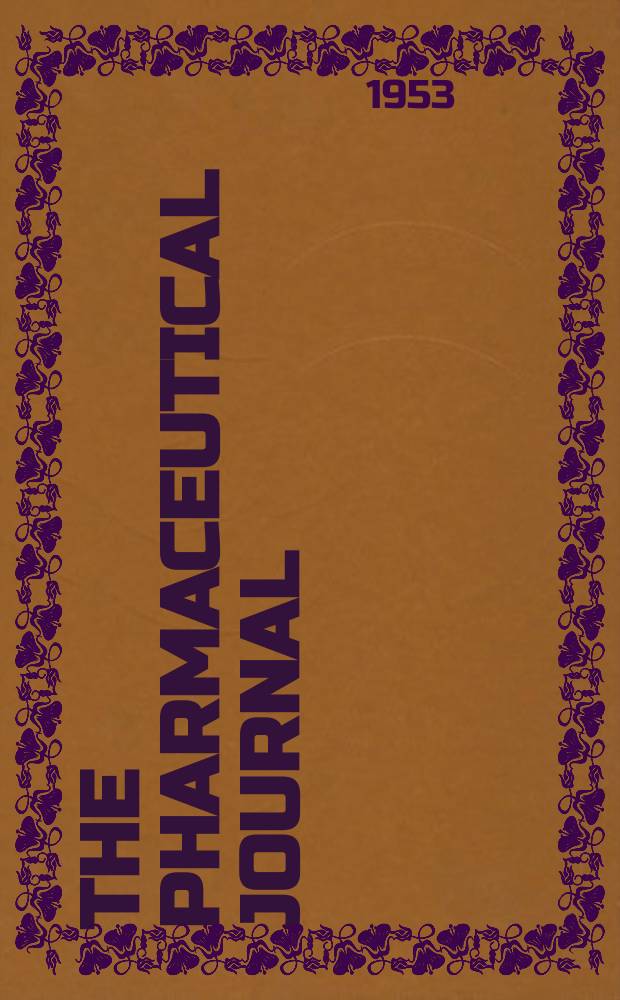 The Pharmaceutical journal : A weekly record of pharmacy and allied sciences Establ. 1841. Vol.117 (171), №4699