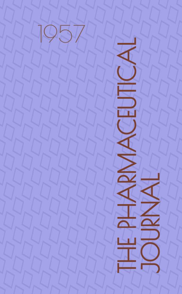 The Pharmaceutical journal : A weekly record of pharmacy and allied sciences Establ. 1841. Vol.124 (178), №4874