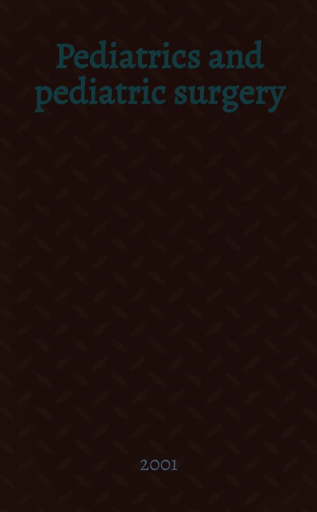 Pediatrics and pediatric surgery : Section 7 [of] Excerta medica. Vol.100, №6