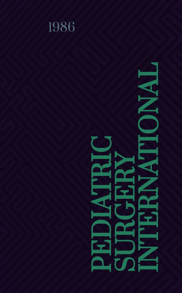 Pediatric surgery international