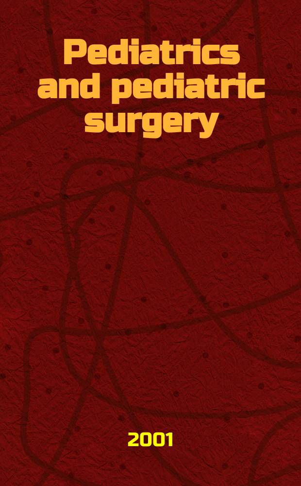 Pediatrics and pediatric surgery : Section 7 [of] Excerta medica. Vol.100, №5