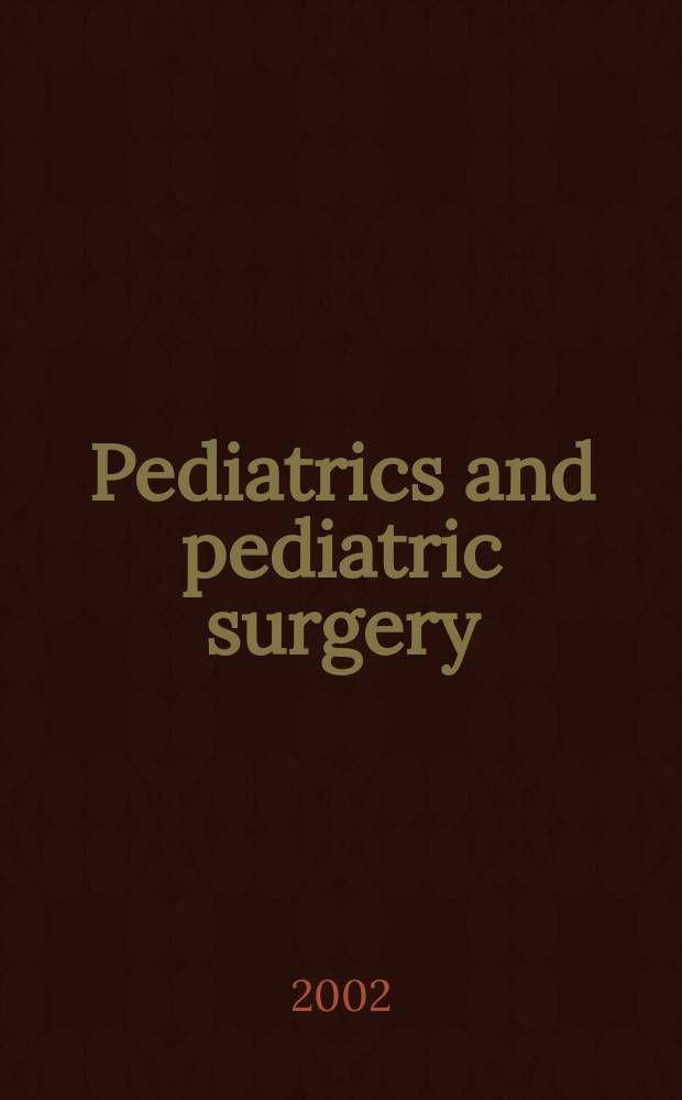 Pediatrics and pediatric surgery : Section 7 [of] Excerta medica. Vol.102, №6