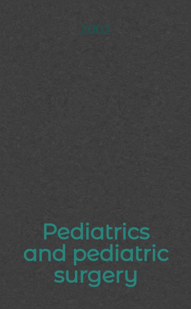 Pediatrics and pediatric surgery : Section 7 [of] Excerta medica. Vol.103, №6