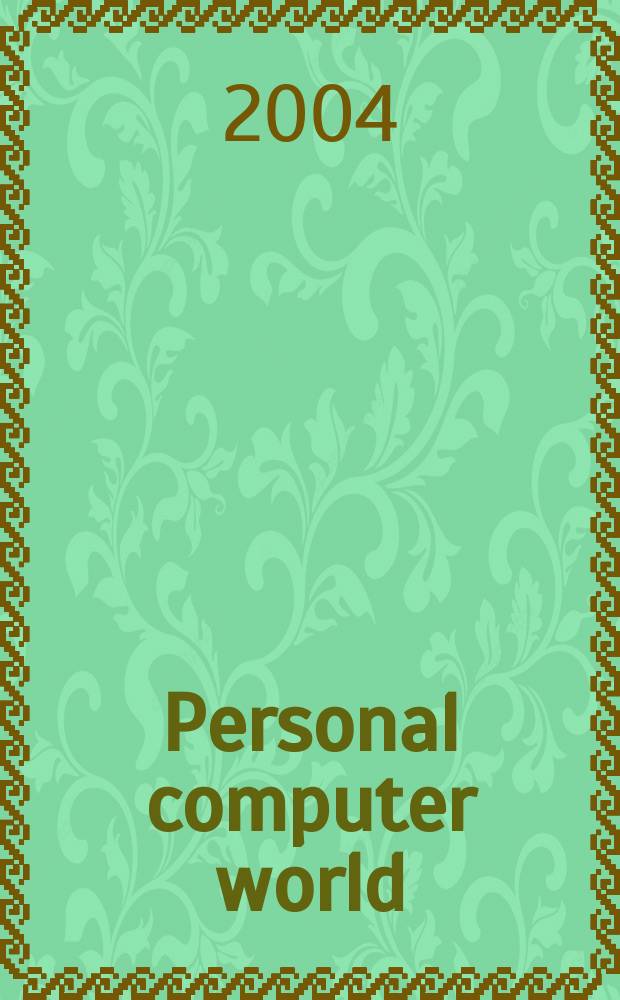 Personal computer world : Brit. biggest microcomputer mag. Vol.27, №8