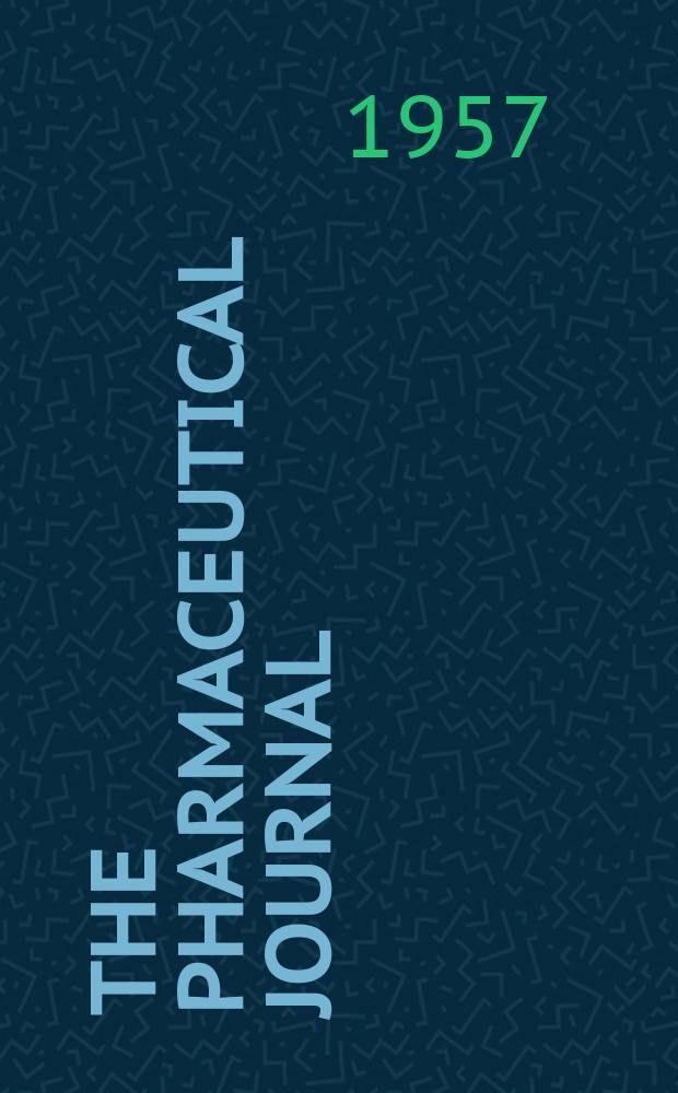 The Pharmaceutical journal : A weekly record of pharmacy and allied sciences Establ. 1841. Vol.125 (179), №4911