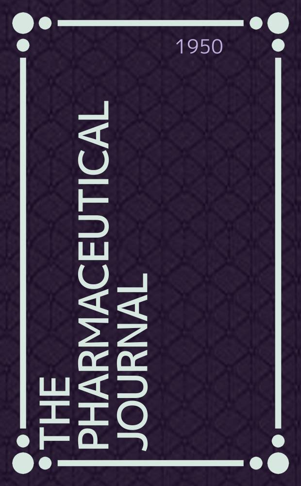 The Pharmaceutical journal : A weekly record of pharmacy and allied sciences Establ. 1841. Vol.111 (165), №4522