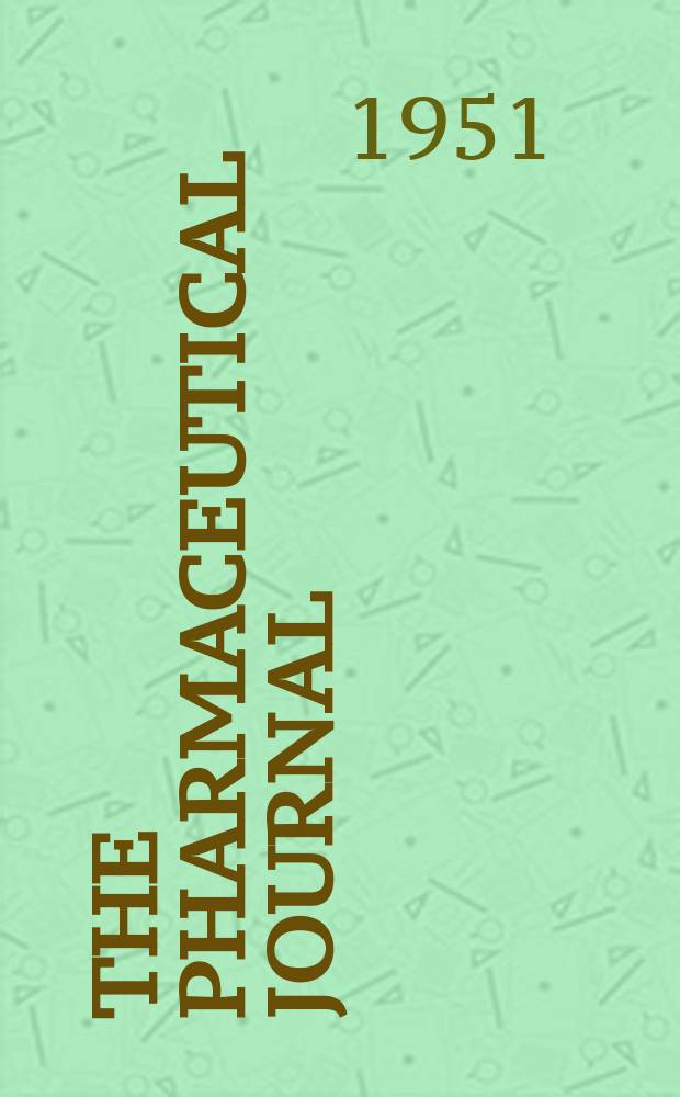 The Pharmaceutical journal : A weekly record of pharmacy and allied sciences Establ. 1841. Vol.113 (167), №4582