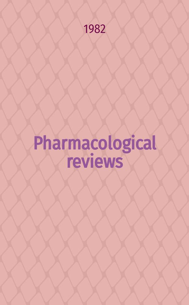 Pharmacological reviews : Appearing as part 2 of the December ... issue of the Journal of pharmacology and experimental therapeutics. Vol.34, №2 : Immobilized and insolubilized drugs, hormones.... Metabolism of polycyclic aromatic hydrocarbons