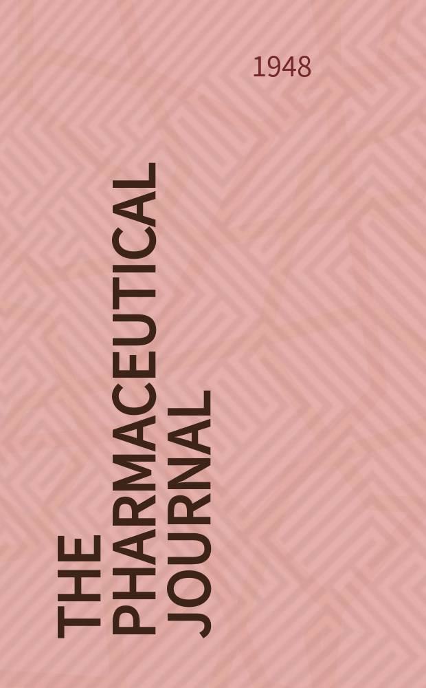 The Pharmaceutical journal : A weekly record of pharmacy and allied sciences Establ. 1841. Vol.106 (160), №4401