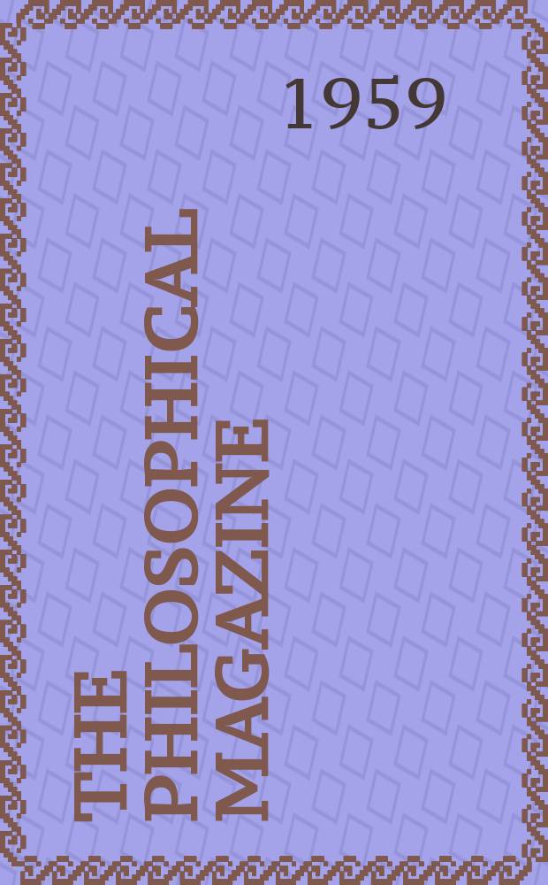 The Philosophical magazine : Comprehending the various branches of science the liberal and fine arts, agriculture, manufactures and commerce. Vol.4, №37