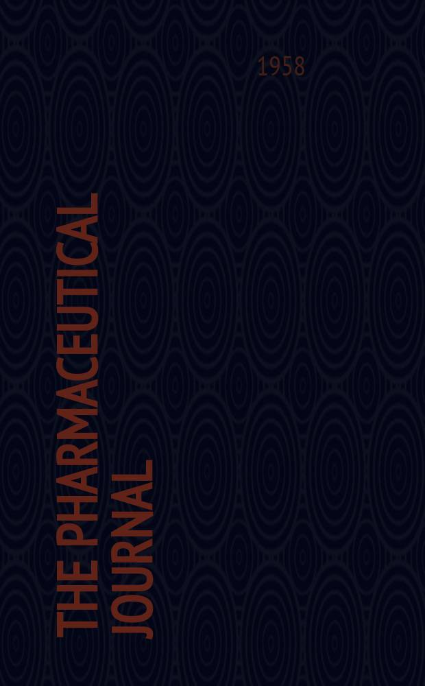 The Pharmaceutical journal : A weekly record of pharmacy and allied sciences Establ. 1841. Vol.127 (181), №4944
