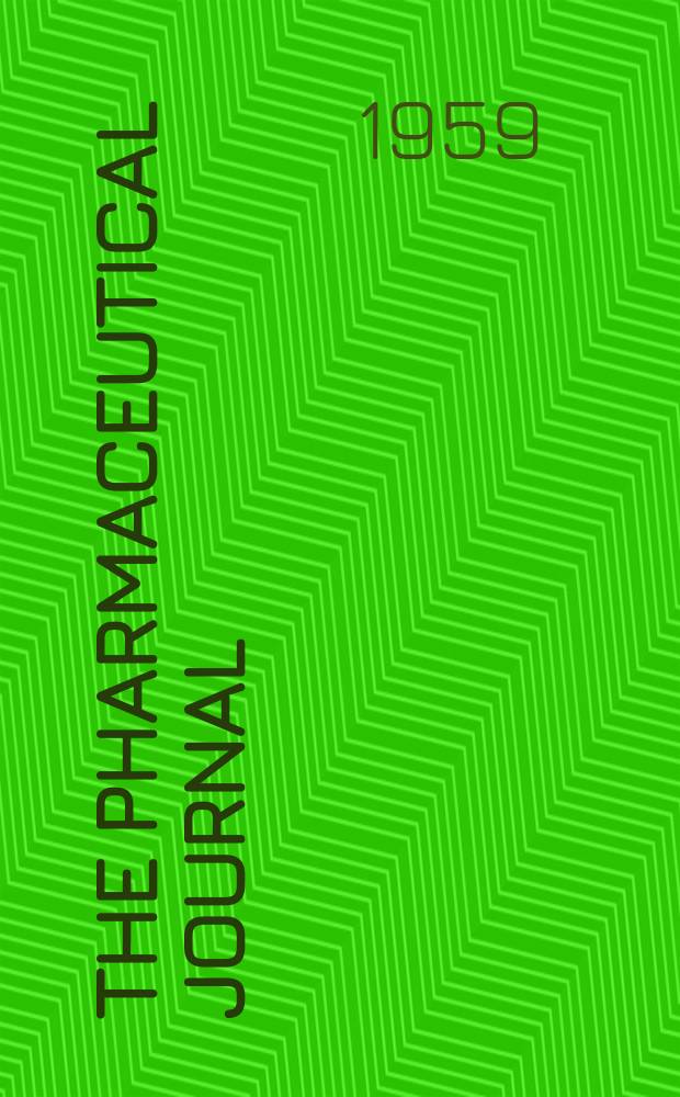 The Pharmaceutical journal : A weekly record of pharmacy and allied sciences Establ. 1841. Vol.129 (183), №5001