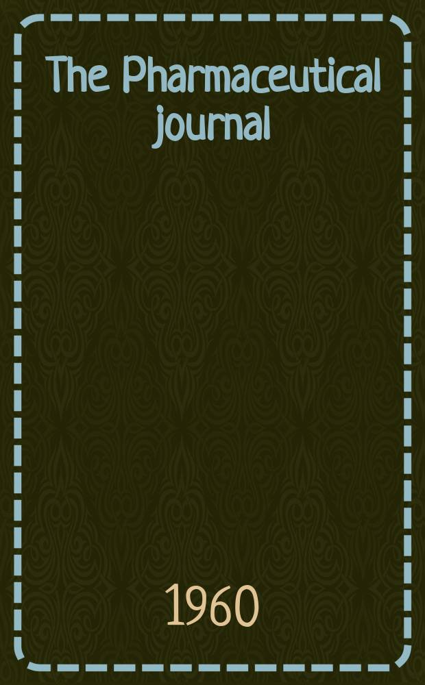 The Pharmaceutical journal : A weekly record of pharmacy and allied sciences Establ. 1841. Vol.131 (185), №5049