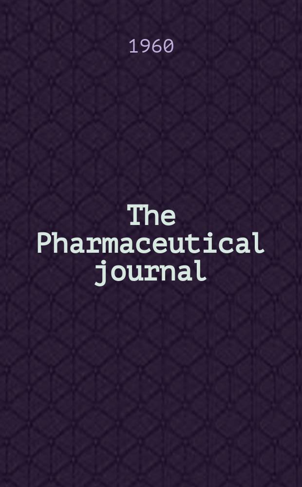 The Pharmaceutical journal : A weekly record of pharmacy and allied sciences Establ. 1841. Vol.131 (185), №5050