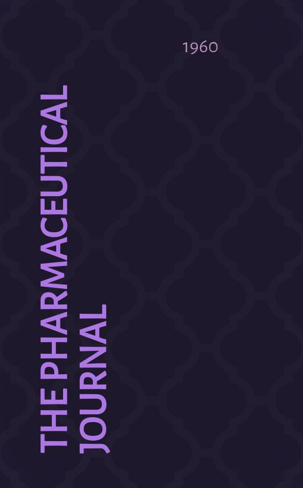 The Pharmaceutical journal : A weekly record of pharmacy and allied sciences Establ. 1841. Vol.131 (185), №5054