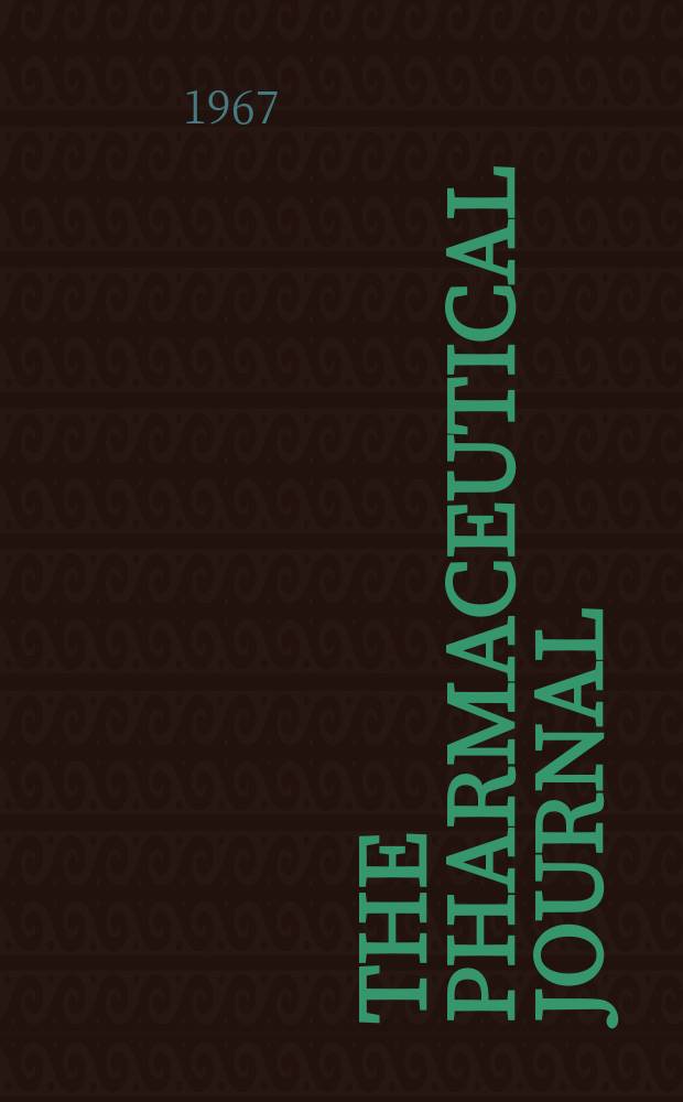 The Pharmaceutical journal : A weekly record of pharmacy and allied sciences Establ. 1841. Vol.199, №5418