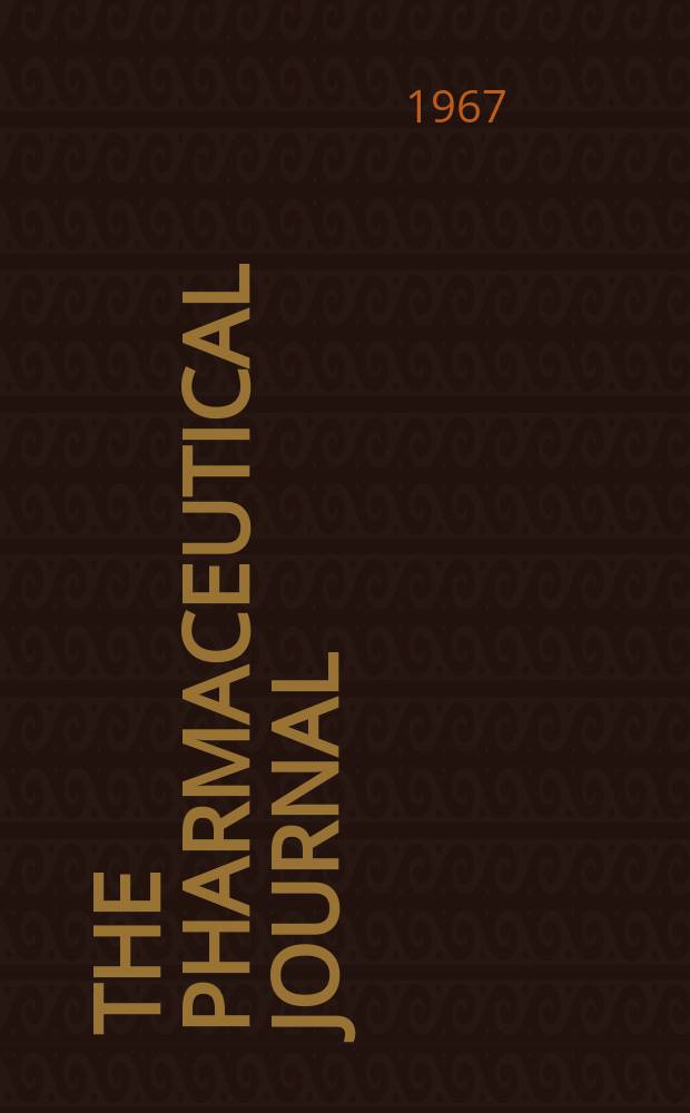 The Pharmaceutical journal : A weekly record of pharmacy and allied sciences Establ. 1841. Vol.199, №5420