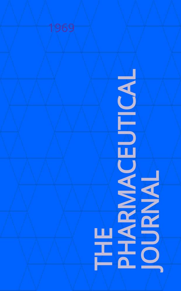 The Pharmaceutical journal : A weekly record of pharmacy and allied sciences Establ. 1841. Vol.202, №5490