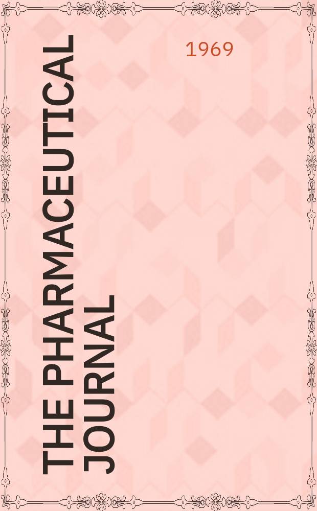 The Pharmaceutical journal : A weekly record of pharmacy and allied sciences Establ. 1841. Vol.203, №5536