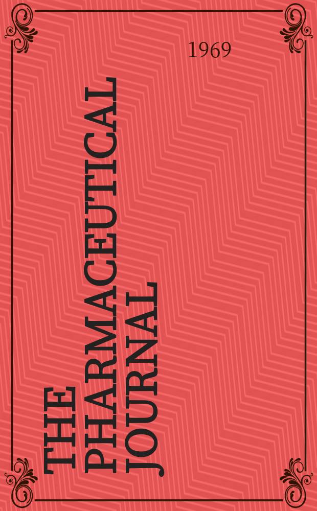 The Pharmaceutical journal : A weekly record of pharmacy and allied sciences Establ. 1841. Vol.203, №5539