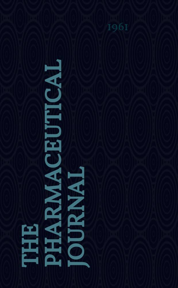 The Pharmaceutical journal : A weekly record of pharmacy and allied sciences Establ. 1841. Vol.132 (186), №5083