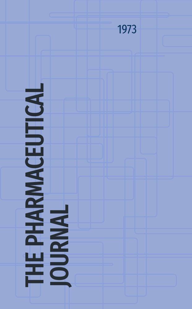 The Pharmaceutical journal : A weekly record of pharmacy and allied sciences Establ. 1841. Vol.210, №5719
