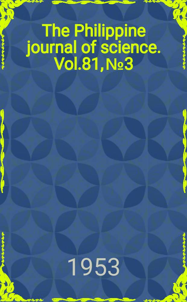 The Philippine journal of science. Vol.81, №3/4 : The Pinatubo Negritos