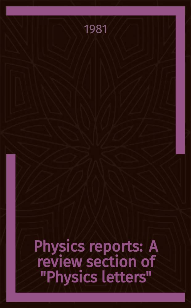 Physics reports : A review section of "Physics letters" (Sect. C). Vol.69, №1 : Pion photo-production on few body systems