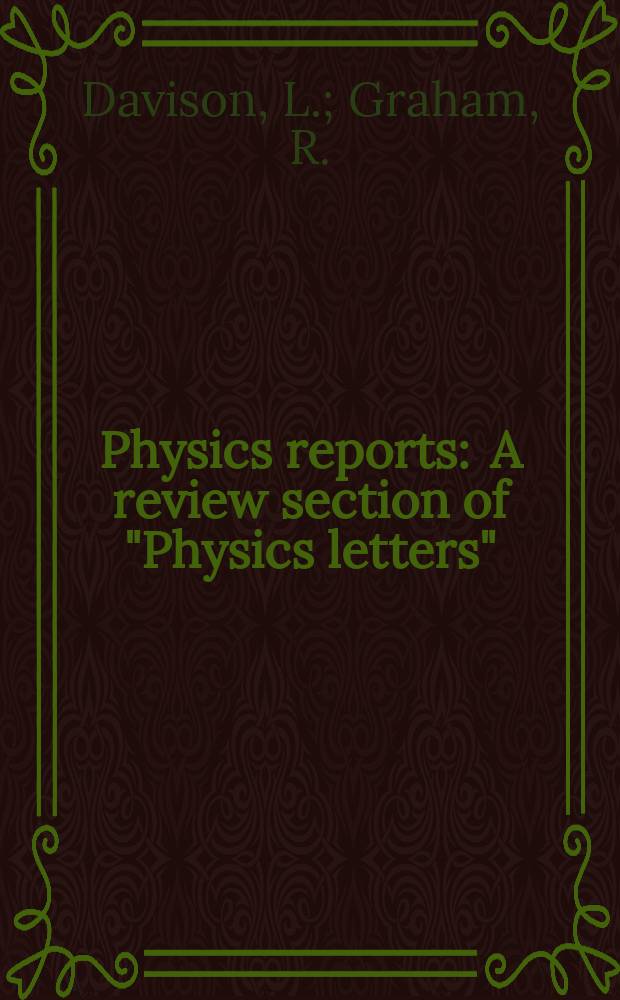 Physics reports : A review section of "Physics letters" (Sect. C). Vol.55, №4 : Shock compression of solids