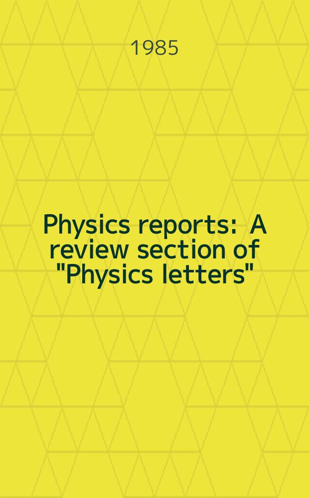 Physics reports : A review section of "Physics letters" (Sect. C). Vol.129, №2 : Scattering of atoms by light