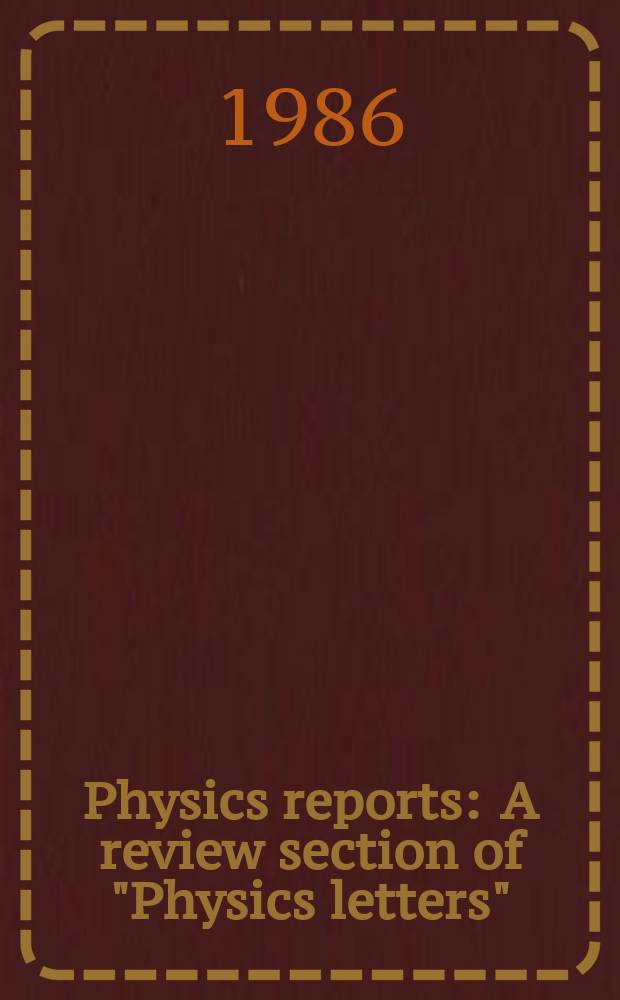 Physics reports : A review section of "Physics letters" (Sect. C). Vol.136, №1 : An overview of quarks in nuclei