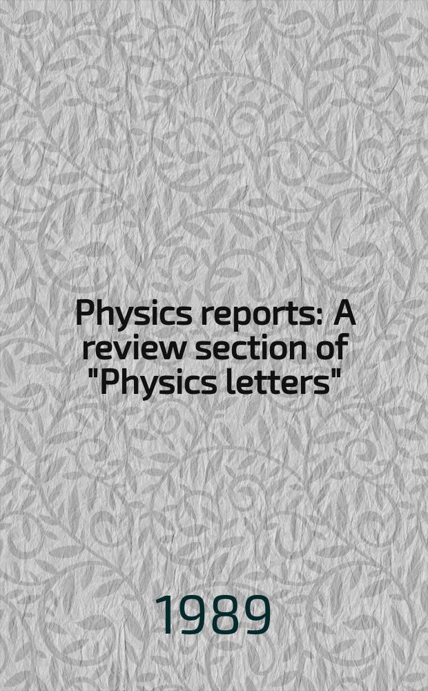 Physics reports : A review section of "Physics letters" (Sect. C). Vol.178, №4 : Quark mixing and CP violation