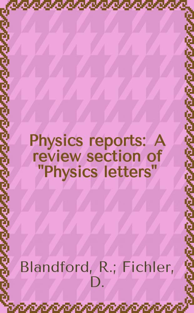 Physics reports : A review section of "Physics letters" (Sect. C). Vol.154, №1 : Particle acceleration at astrophysical shocks