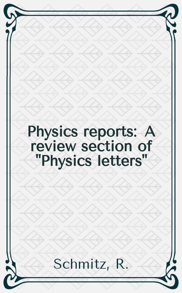 Physics reports : A review section of "Physics letters" (Sect. C). Vol.171, №1 : Fluctuations in nonequilibrium fluids