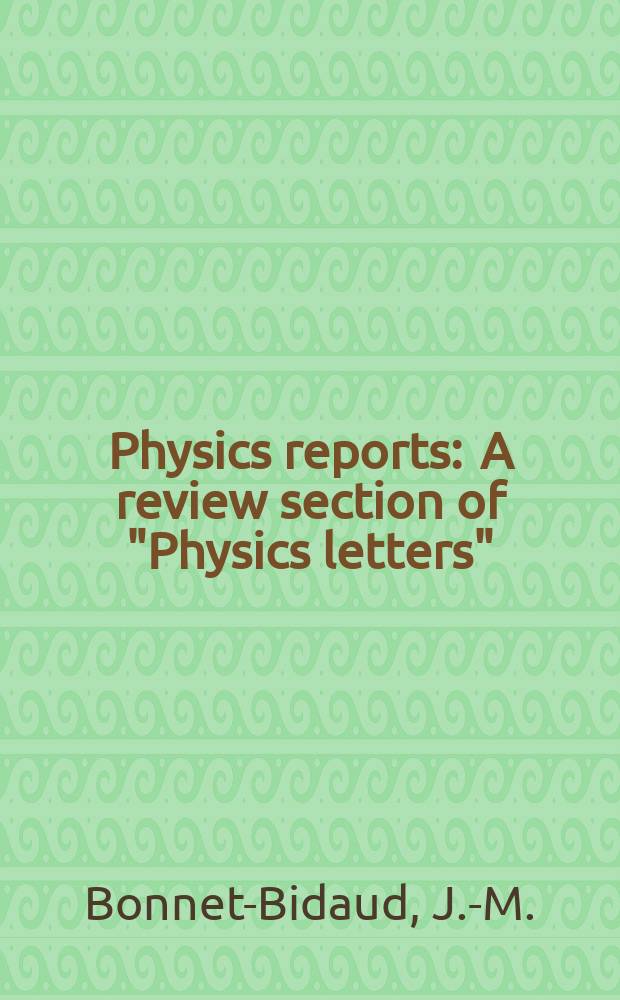 Physics reports : A review section of "Physics letters" (Sect. C). Vol.170, №6 : Cygnus x-3, a critical review