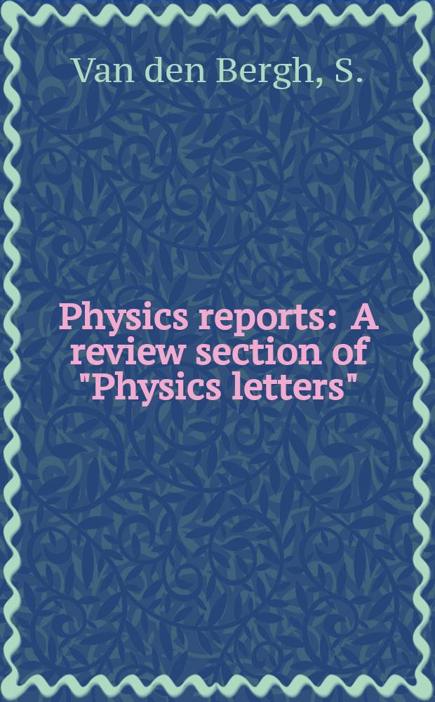 Physics reports : A review section of "Physics letters" (Sect. C). Vol.204, №6 : Supernova rates
