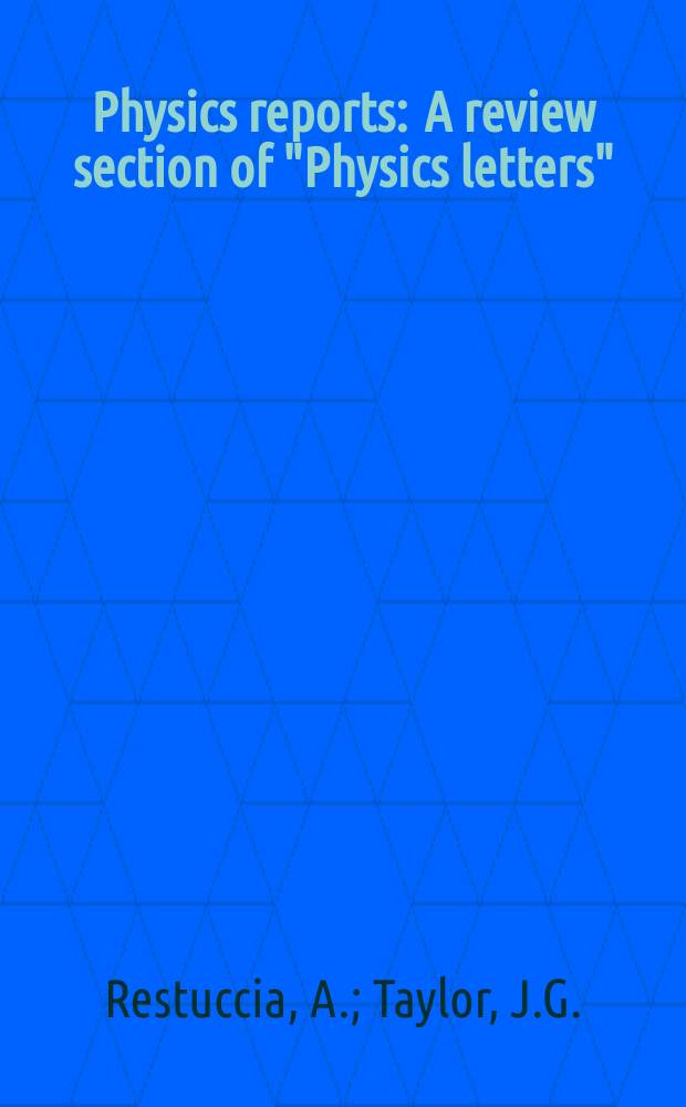 Physics reports : A review section of "Physics letters" (Sect. C). Vol.174, №5/6 : Light-cone gauge analysis ...