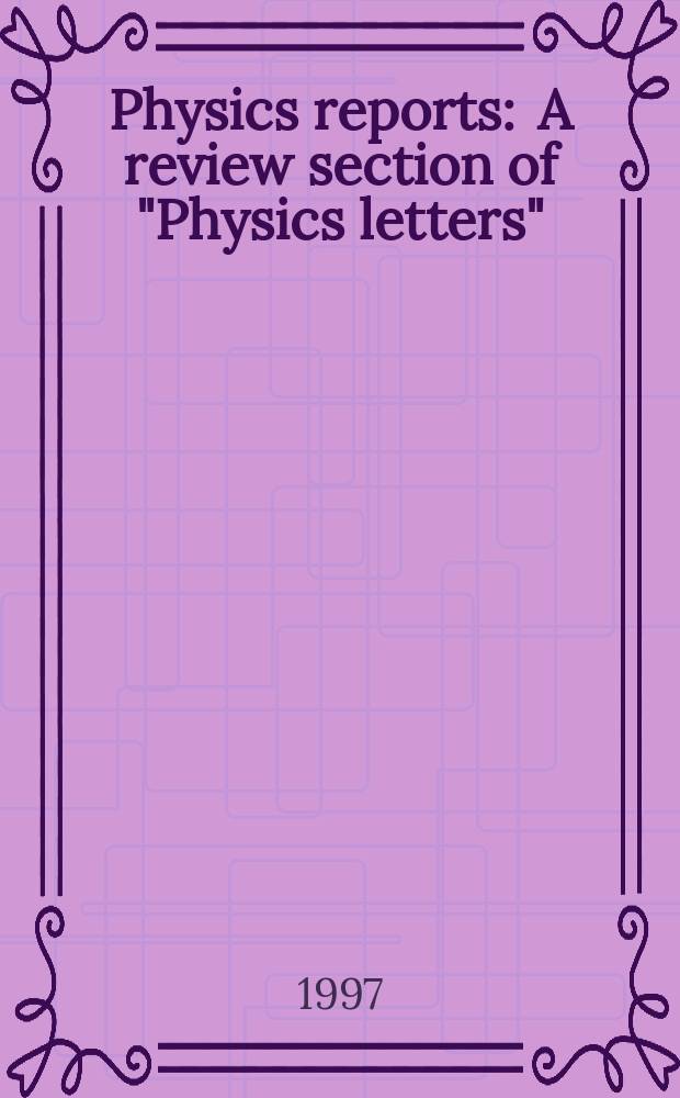 Physics reports : A review section of "Physics letters" (Sect. C). Vol.289, №4/5 : The nuclear spin response to intermediate energy protons and deuterons at low momentum transfer